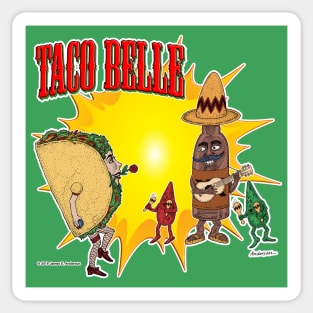 Taco Belle? Sticker